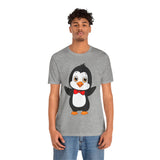 Adult-Size Okee The Penguin Tee - Leigha Marina Cartoon Design
