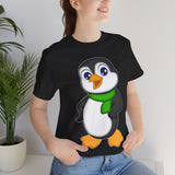 Adult-Size Daddy Penguin Tee - Leigha Marina Cartoon Design