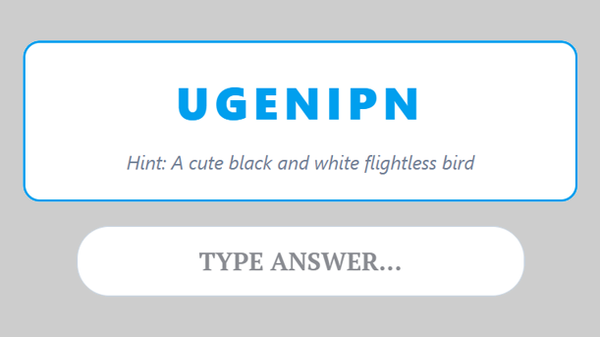 Word Scramble
