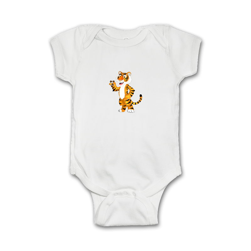 Infant Onesie with a Tiger