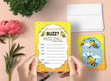Mom To Be Baby Shower Invitations – 20 Cards & 20 Envelopes