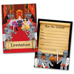 Knights Party Invites