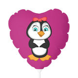 Baby Shower Balloon - It's a Girl 11" Pink - Round & Heart-Shaped