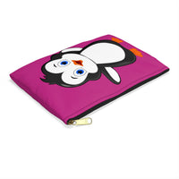 Accessory Pouch - Bebo The Penguin - Pink