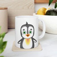 Leigha Marina's Makaio The Penguin Ceramic Mug - 11oz