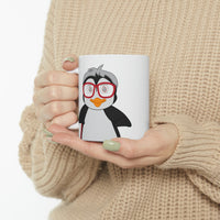 Leigha Marina's Grandma The Penguin Ceramic Mug - 11oz