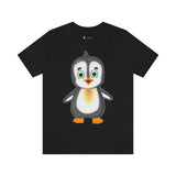 Adult-Size Makaio The Penguin Tee - Leigha Marina Cartoon Design