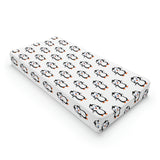 Baby Changing Pad Cover - Leigha Marina's Bebo The Penguin