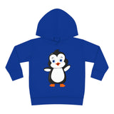 Toddler-Size Bebo The Penguin Hoodie - Leigha Marina Cartoon Design