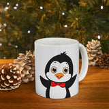 Leigha Marina's Okee The Penguin Ceramic Mug - 11oz