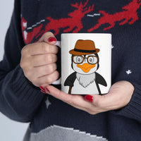 Leigha Marina's Grandpa The Penguin Ceramic Mug - 11oz