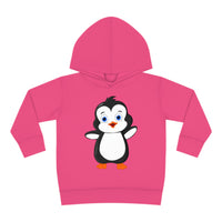Toddler-Size Bebo The Penguin Hoodie - Leigha Marina Cartoon Design