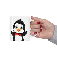 Leigha Marina's Okee The Penguin Ceramic Mug - 11oz