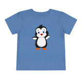 Toddler-Size Bebo The Penguin Tee - Leigha Marina Cartoon Design