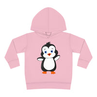 Toddler-Size Bebo The Penguin Hoodie - Leigha Marina Cartoon Design