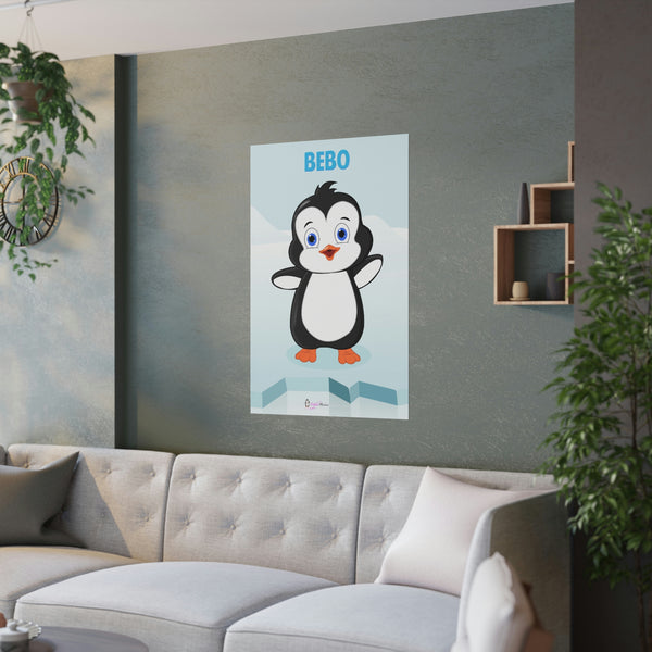 Leigha Marina's Bebo The Penguin Poster