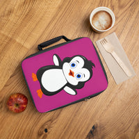 Lunch Bag - Bebo The Penguin - Pink