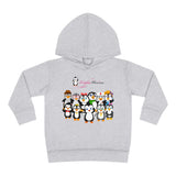 Toddler-Size Penguin Paradise Hoodie: Cute Cartoon Penguin