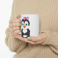 Leigha Marina's Nora The Penguin Ceramic Mug - 11oz