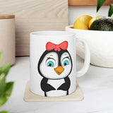 Leigha Marina's Mommy Penguin Ceramic Mug - 11oz