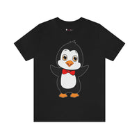 Adult-Size Okee The Penguin Tee - Leigha Marina Cartoon Design