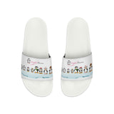 Youth-Size Penguin Family Slide Sandals - Leigha Marina Cartoon Design