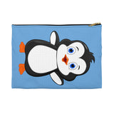 Accessory Pouch - Bebo The Penguin - Light Blue