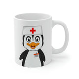 Leigha Marina's Dr. Penguin Ceramic Mug - 11oz