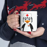 Leigha Marina's Dr. Penguin Ceramic Mug - 11oz