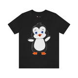 Adult-Size Bebo the Penguin Tee - Leigha Marina Cartoon Design