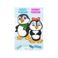 Leigha Marina's Mommy & Daddy Penguins Poster